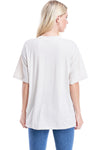 Zutter Hunting Camo Negative Star Graphic Top