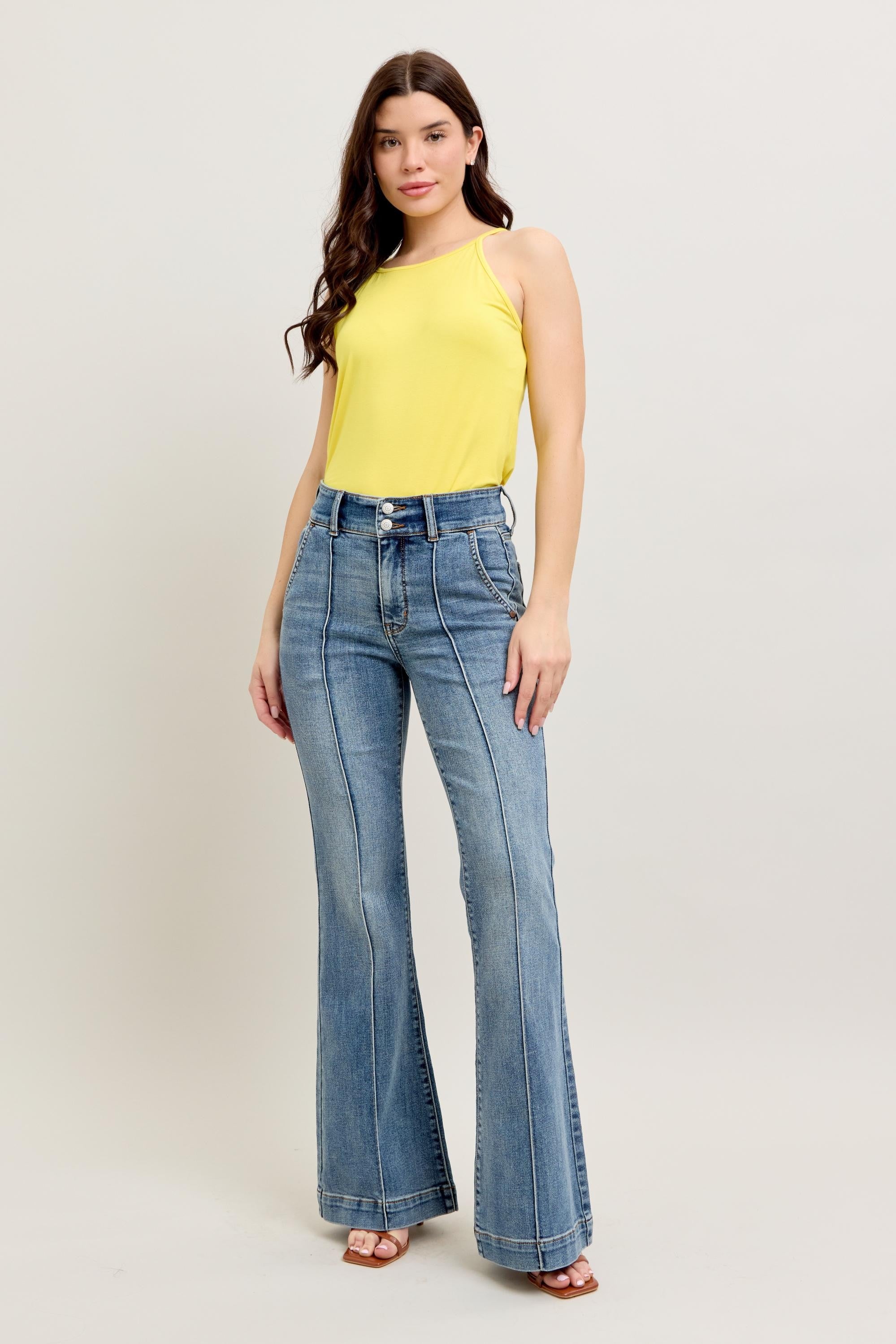 Judy Blue HW Trouser Flare