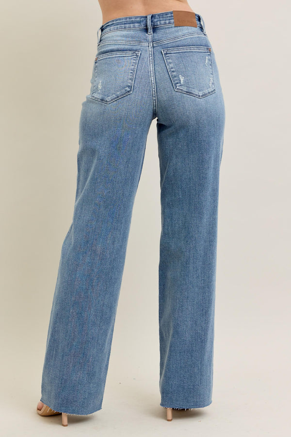 Judy Blue V - Front Baggy Jean