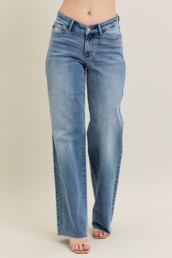Judy Blue V - Front Baggy Jean