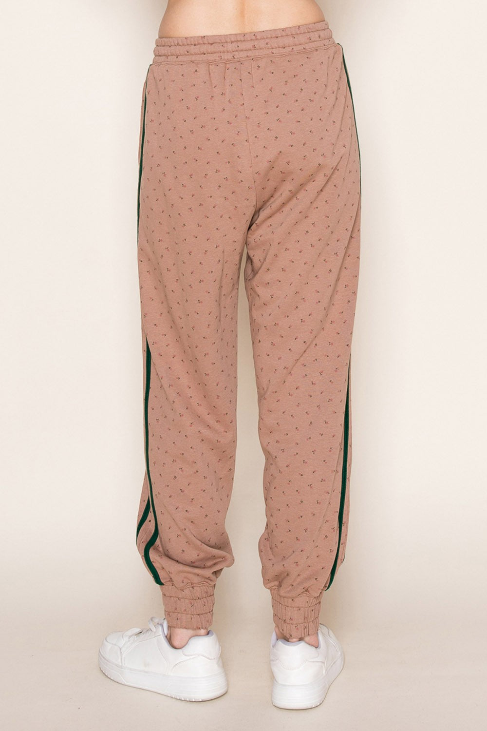 White Birch Floral Print Jogger Set