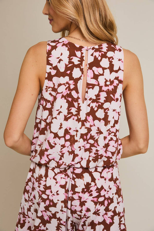 Wine & Wildflowers Romper
