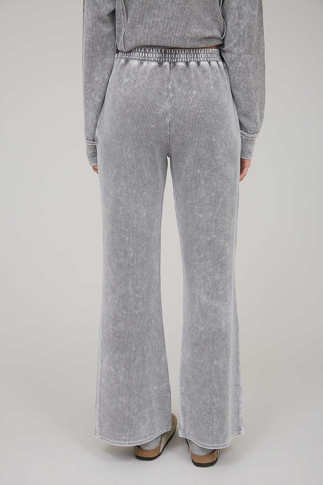 Blu Pepper Washed High Waist Drawstring Lounge Pants