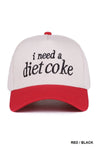 I need a Diet Coke canvas cap - Blush & Cactus