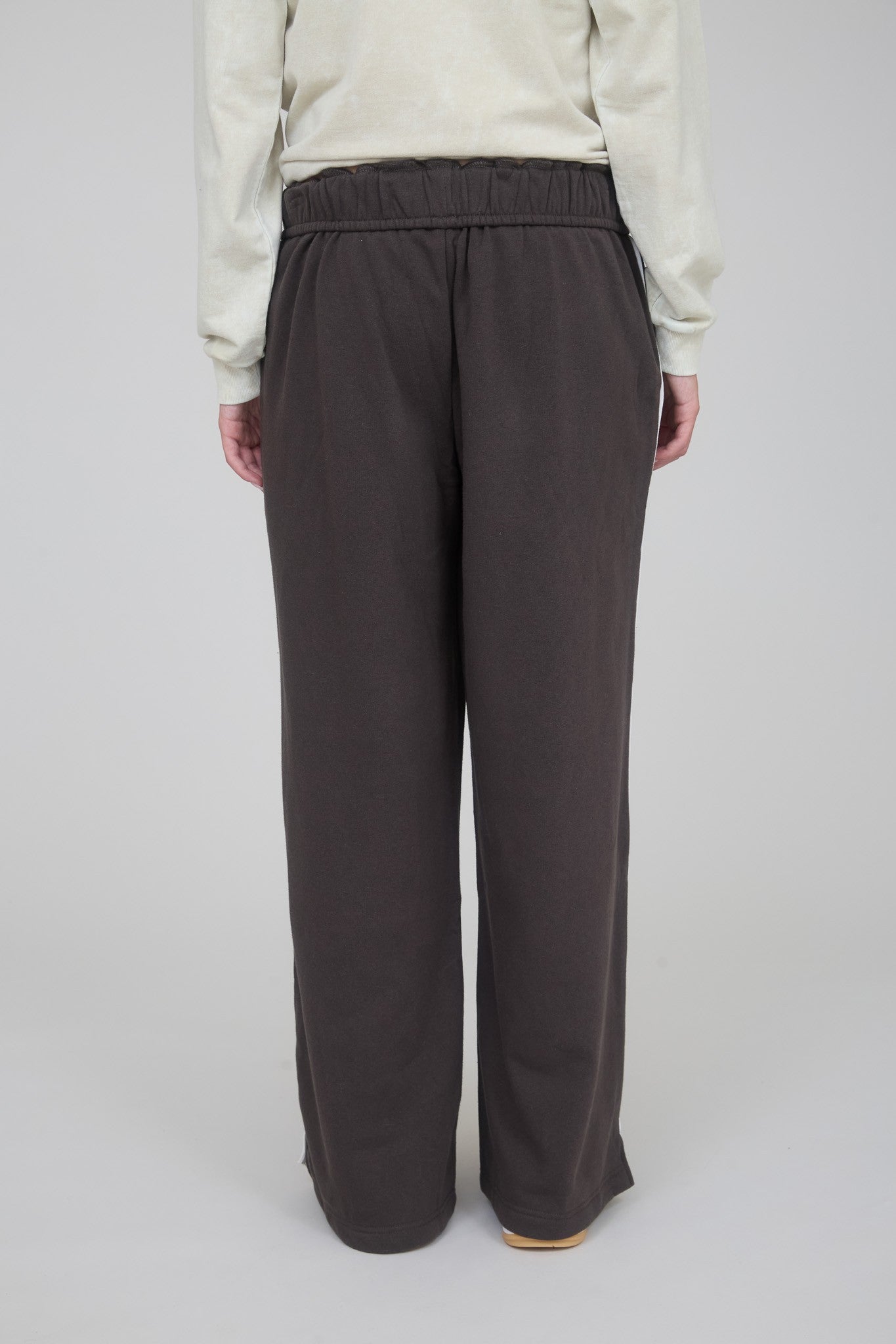 Blu Pepper Fold Over Drawstring Waist Wide Leg Lounge Pants