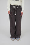 Blu Pepper Fold Over Drawstring Waist Wide Leg Lounge Pants
