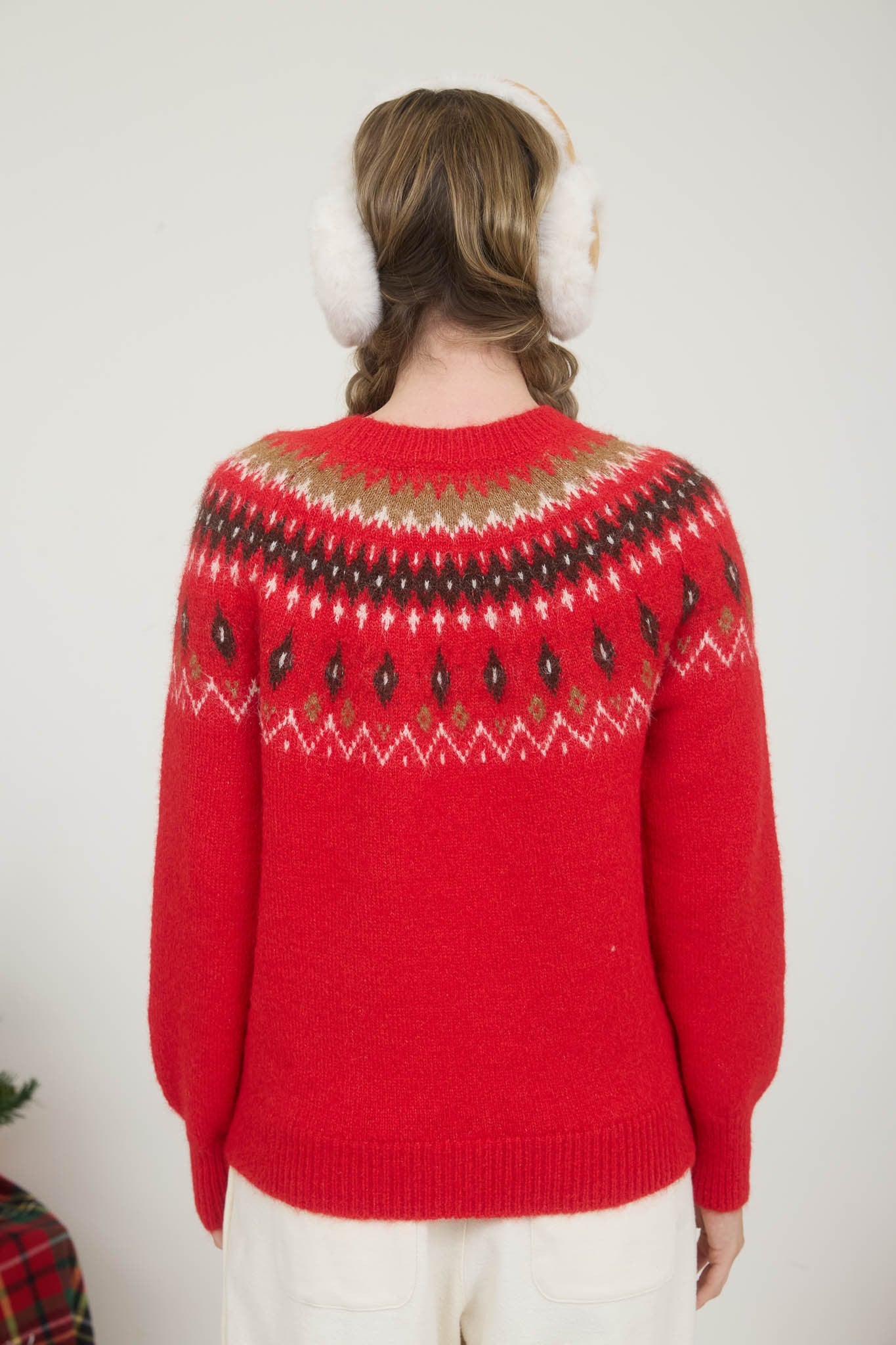 Aspen Nights Sweater - Blush & Cactus