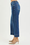Risen Slouchy Cropped Barrel Jeans