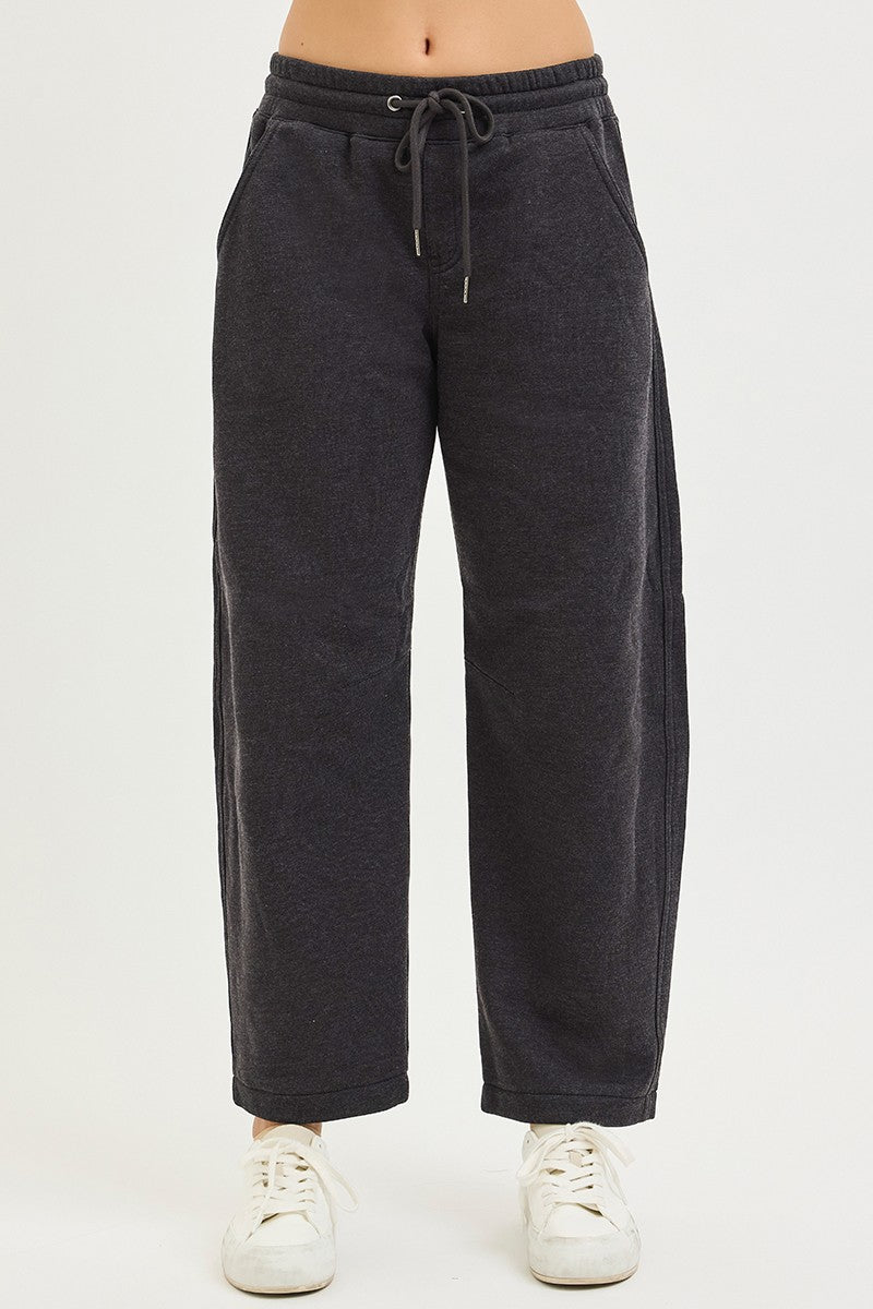Risen Slouchy Barrel Pants - Blush & Cactus