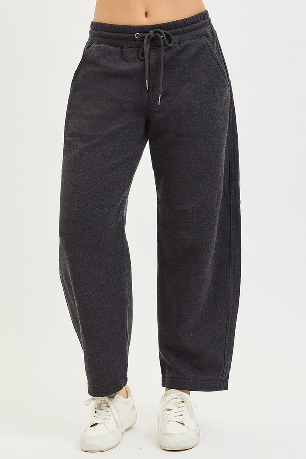 Risen Slouchy Barrel Pants - Blush & Cactus