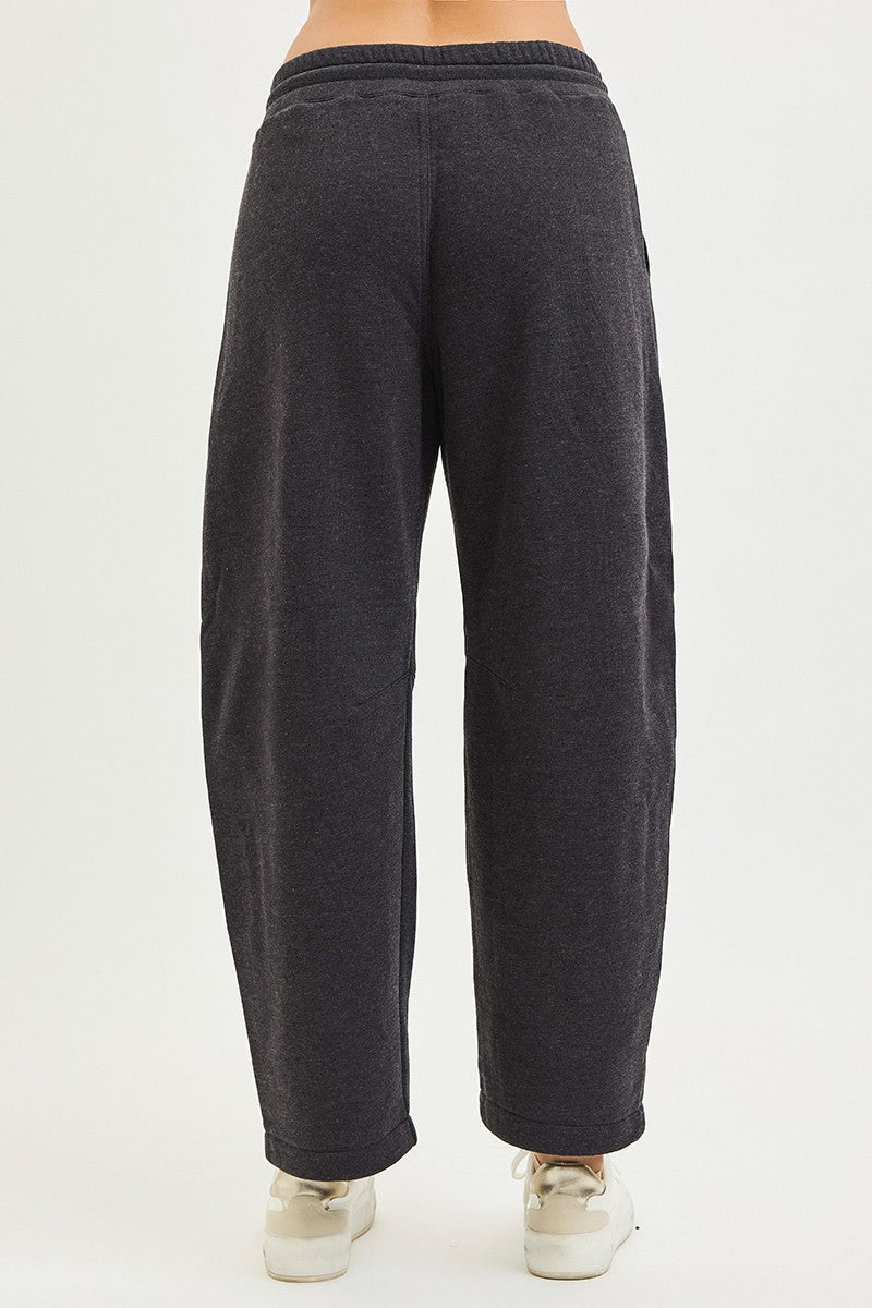 Risen Slouchy Barrel Pants - Blush & Cactus