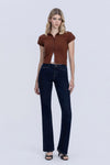 Lovervet High Rise Seamless Waistband Bootcut Jeans - Blush & Cactus