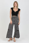 Midnight Cactus Pants - Blush & Cactus