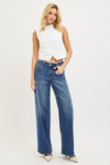 Risen Slouchy Baggy Jeans - Blush & Cactus