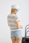 Sand & Sky Pullover - Blush & Cactus