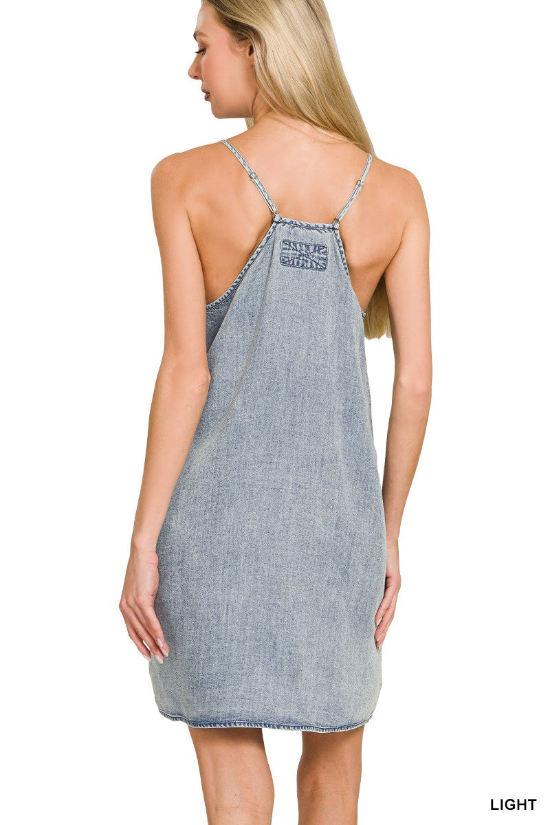 Soft Girl Denim Dress