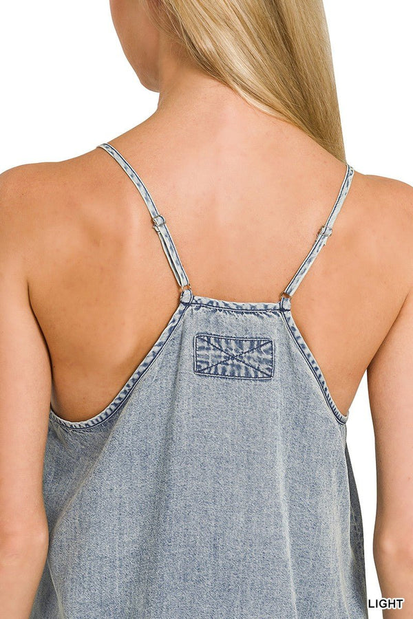 Soft Girl Denim Dress