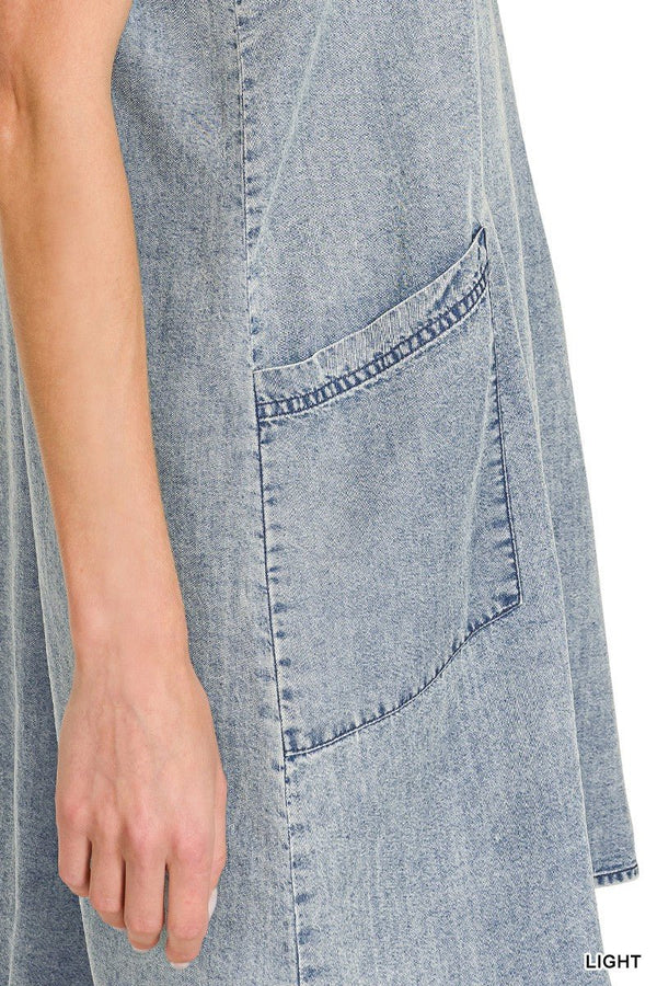 Soft Girl Denim Dress