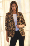 Boss Babe Leopard Blazer