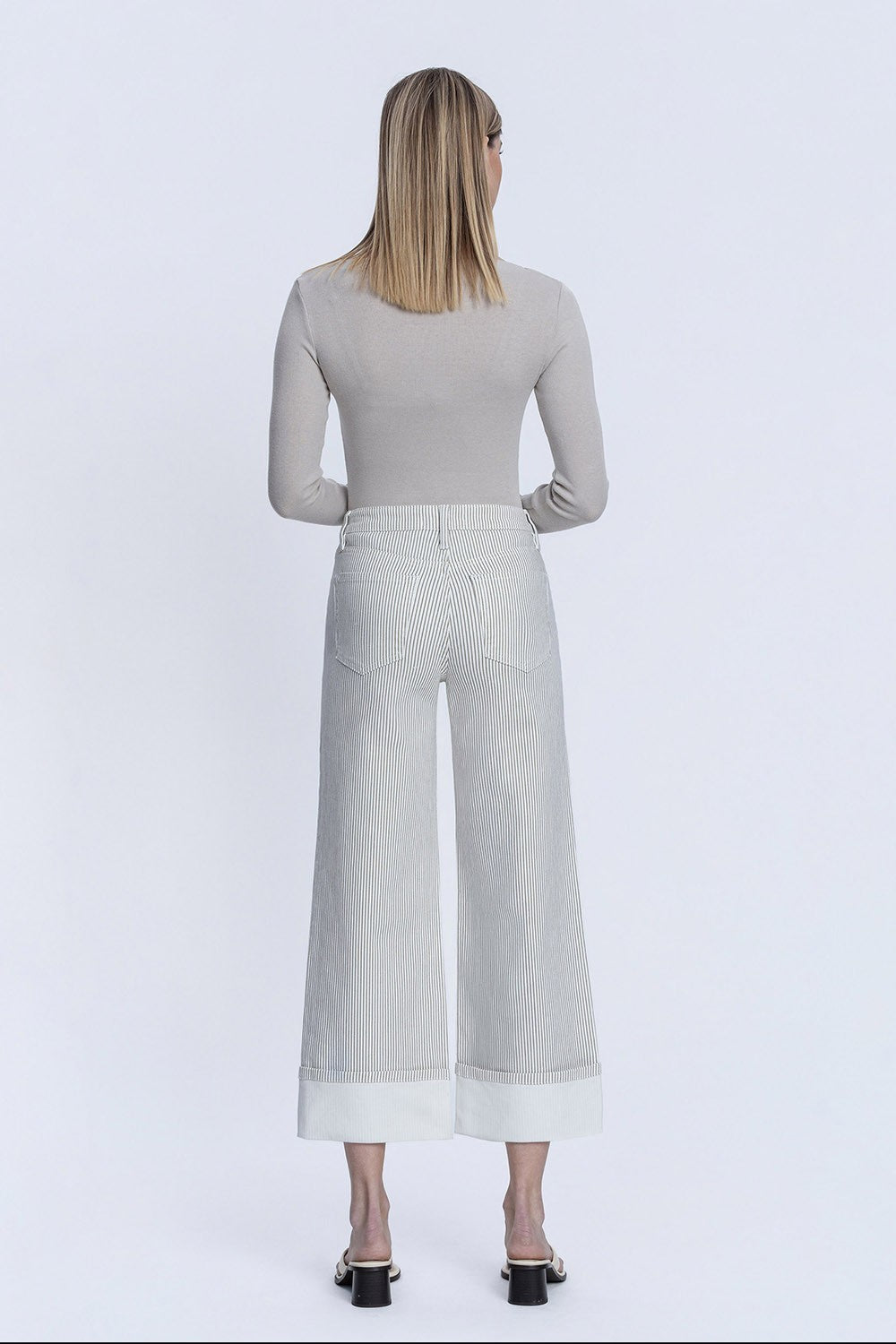 Lovervet Daydream Stripe Crop Jean