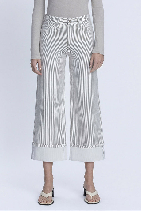 Lovervet Daydream Stripe Crop Jean