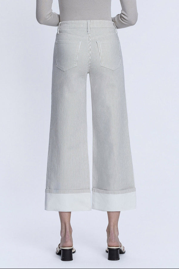 Lovervet Daydream Stripe Crop Jean