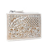 Myra Sparkling Desert Moon Credit Card Holder in Chocolate White