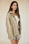 Desert Glow Faux Leather - Blush & Cactus