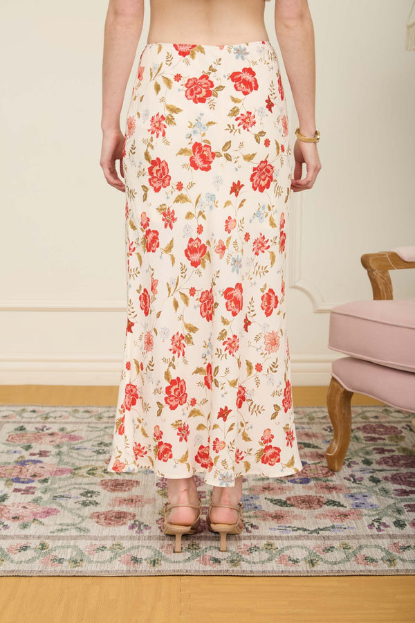 Rodeo Romance Skirt - Blush & Cactus