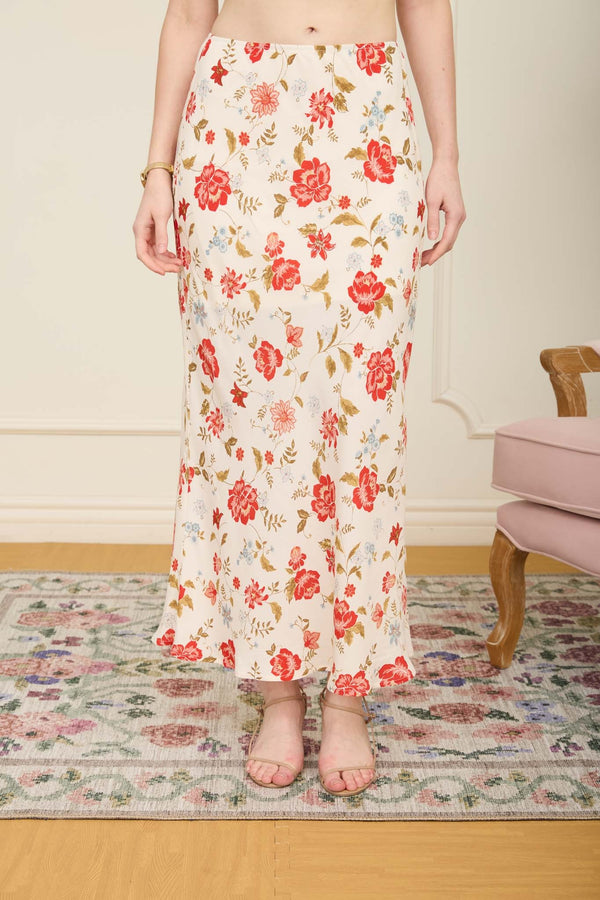 Rodeo Romance Skirt - Blush & Cactus