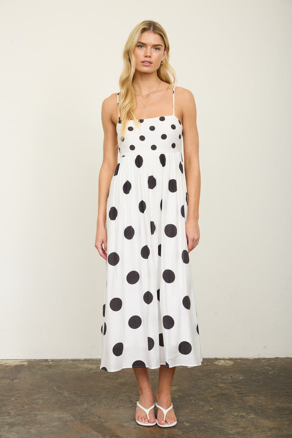 Polka Dot Social Club Maxi Dress