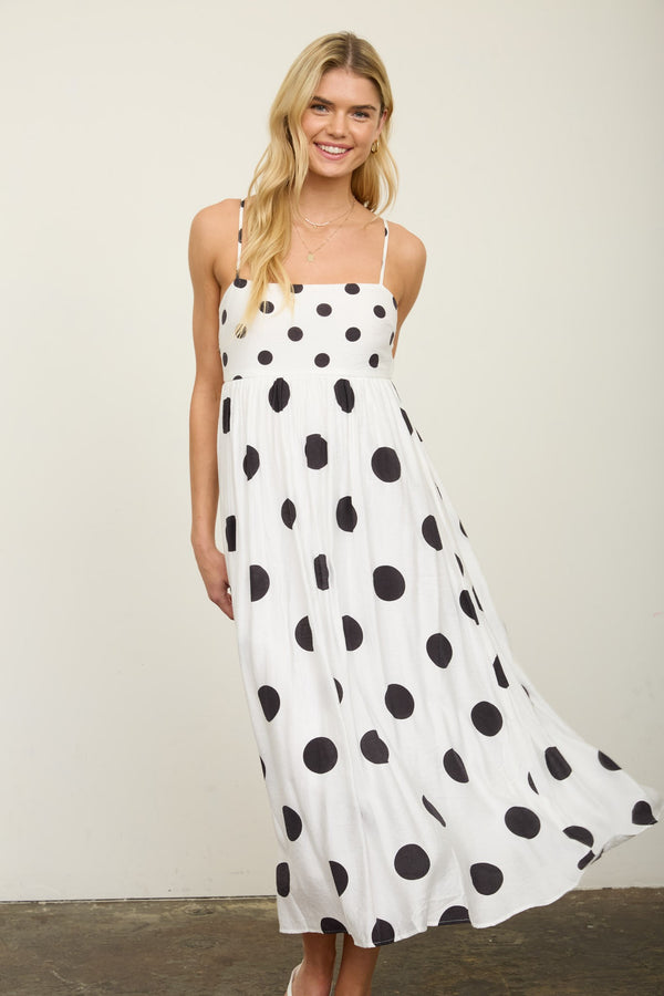 Polka Dot Social Club Maxi Dress