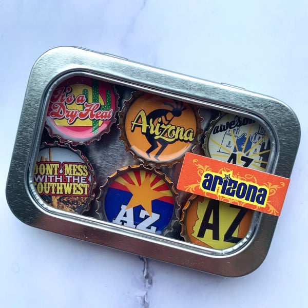 Arizona Magnets - Handmade & Eco - Friendly - Blush & Cactus