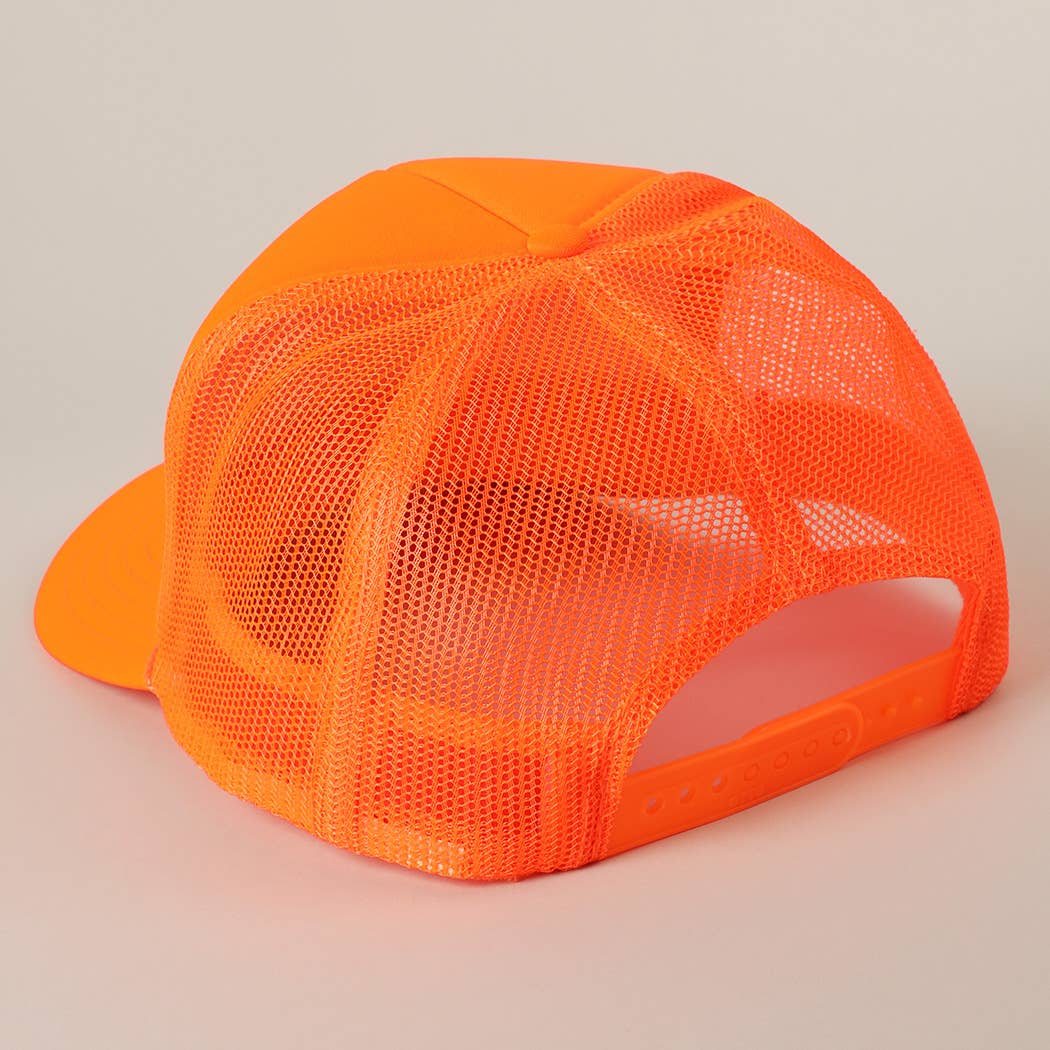 ARIZONA Text Printed Mesh Back Foam Trucker Hat