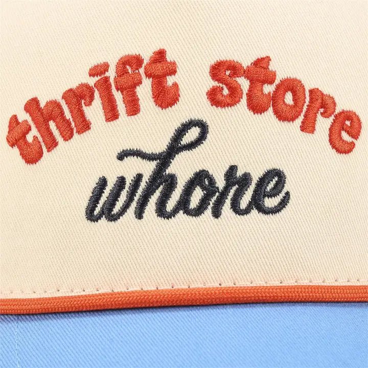 Thrift Store Trucker Hat - Blush & Cactus