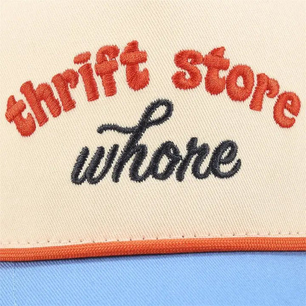 Thrift Store Trucker Hat - Blush & Cactus