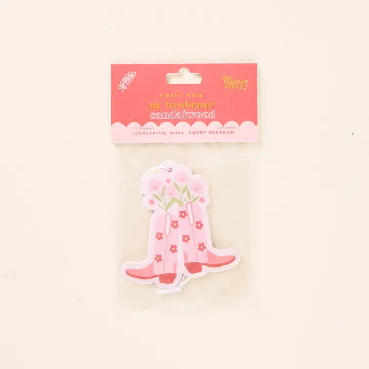 Sweet Ride Car Air Freshener-Dainty Floral Navy