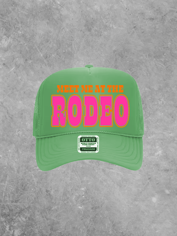 Meet Me At The Rodeo, Western Trucker Hat
