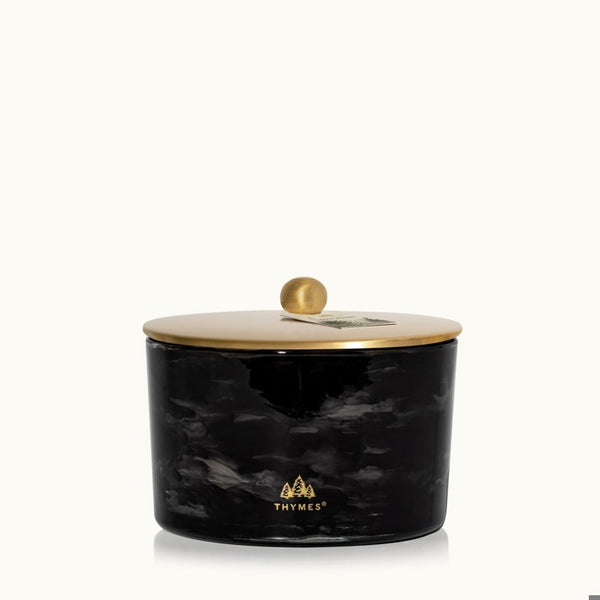 Thymes Noir Woods Large Poured Candle, 3-wick