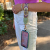 Clip & Go Strap w/Zippered Pouch - Blush & Cactus