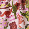 Greetings from Arizona Tea Towel - Blush & Cactus