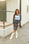 WE BE SCOOTIN' MESH Mesh Dress - Blush & Cactus
