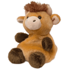 Canned Highland Cow | Stuffed Farm Animal Plush w/Jokes - Blush & Cactus