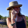Clip & Go Strap w/Zippered Pouch - Blush & Cactus