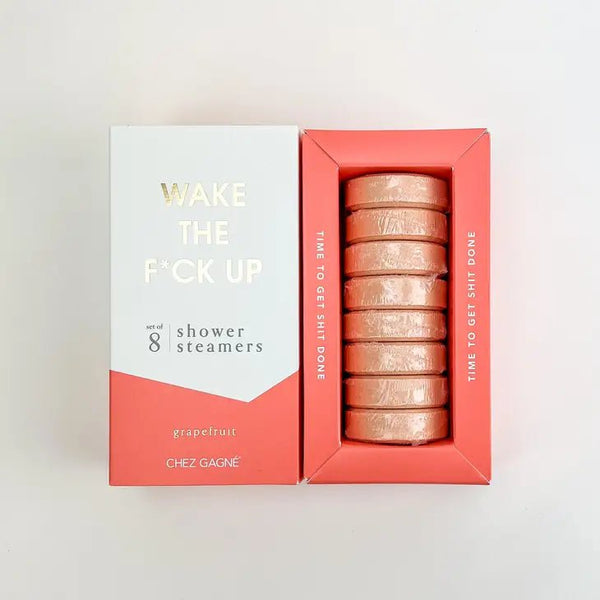 Wake the F*Ck Up Shower Steamers - Blush & Cactus