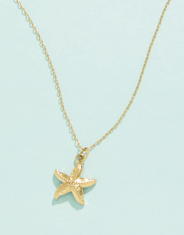 Starfish Necklace, 18"