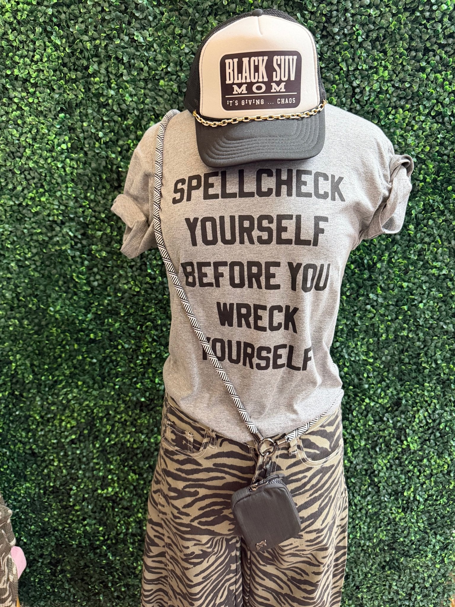 Spellcheck Yourself Before You Wreck Tee