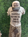 Spellcheck Yourself Before You Wreck Tee