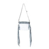Myra Frontier Trail Clear Fringe Bag in Cactus Moss