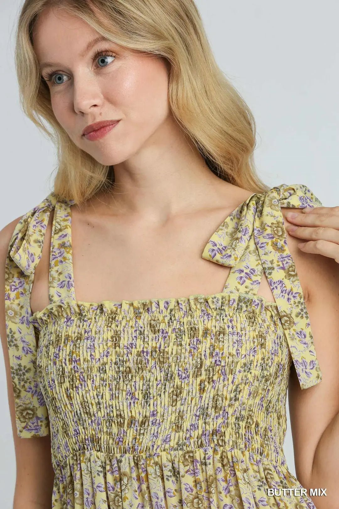 The Buttercup Bloom Dress - Blush & Cactus